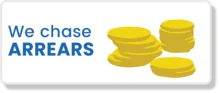 arrears logo service charge